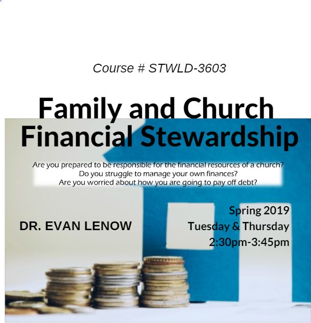 Family and Church Financial Stewardship Class